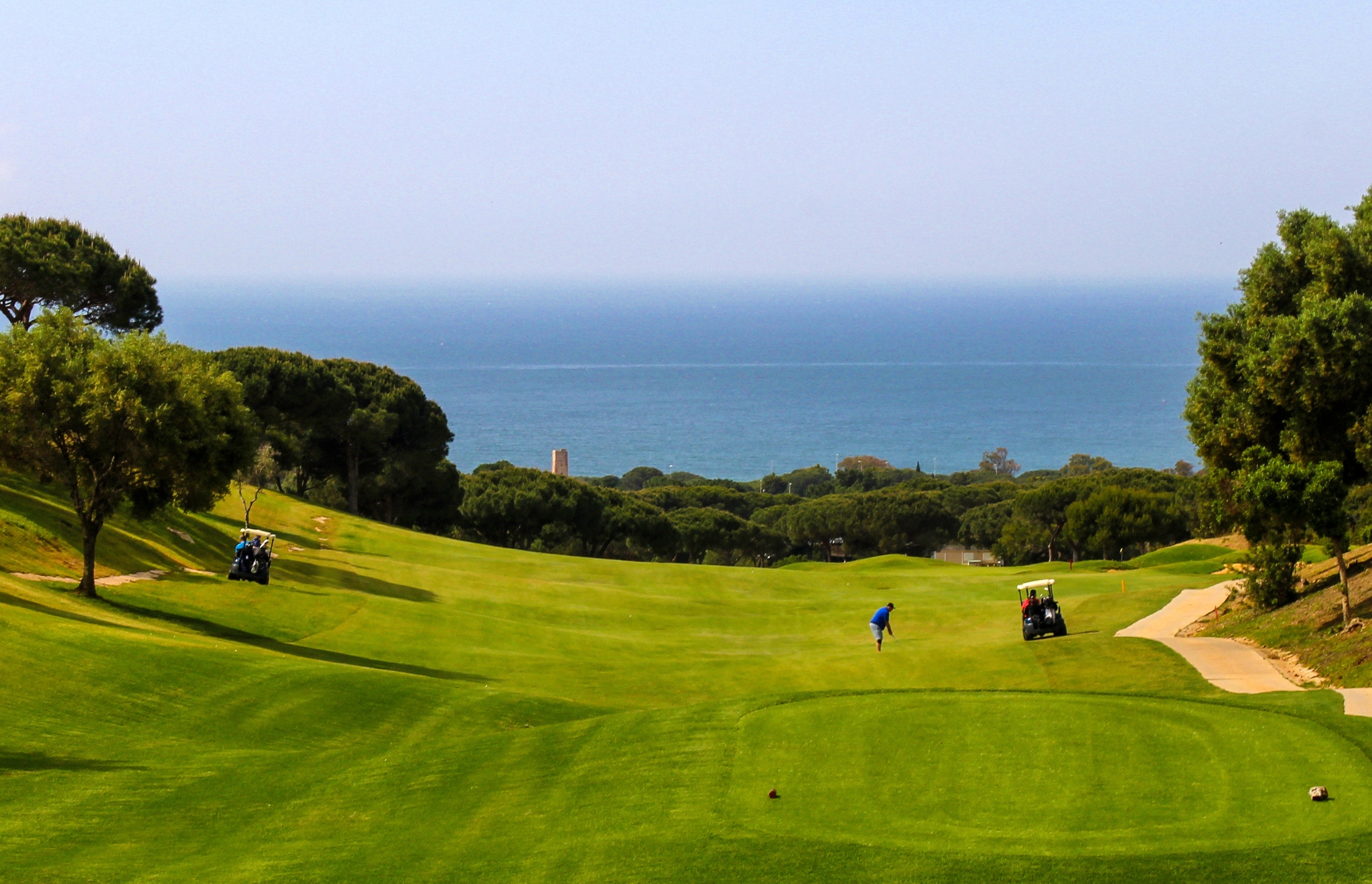 Cabopino Golf Club innspill mot havet